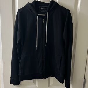 Figs Black Hoodie Sweatshirt